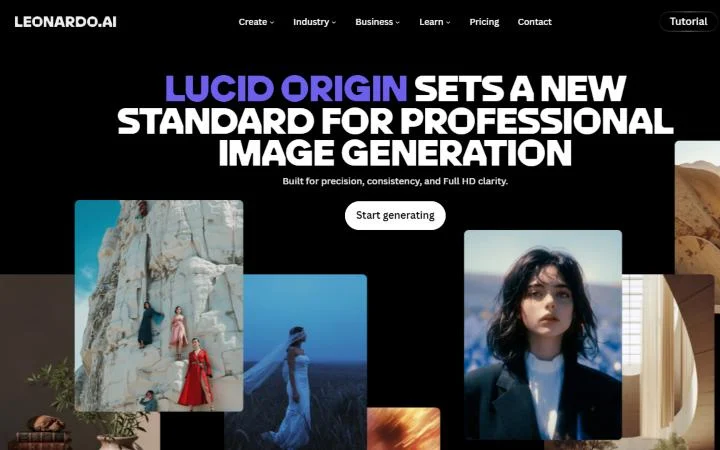 Lucid Origin - zrzut strony
