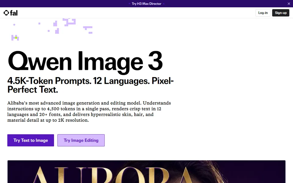 Qwen-Image - zrzut strony