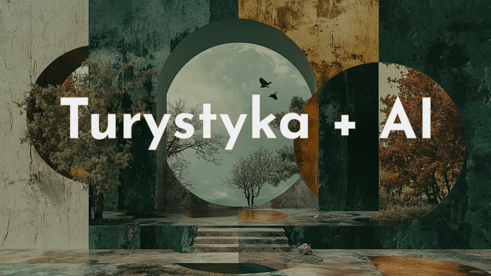 Slajd „Turystyka + AI”
