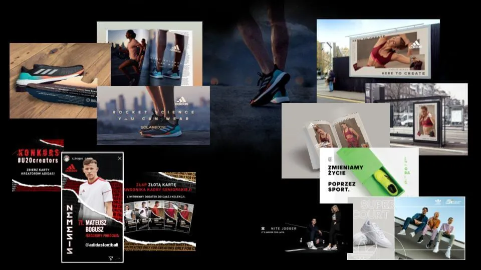 adidas materials for the Polish market