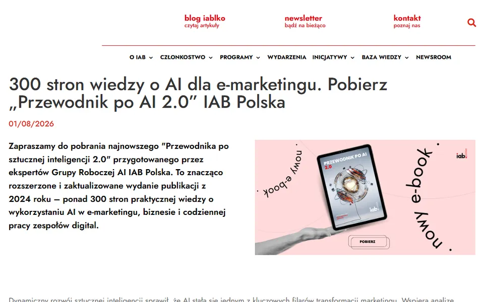 IAB Polska: AI Guide 2.0